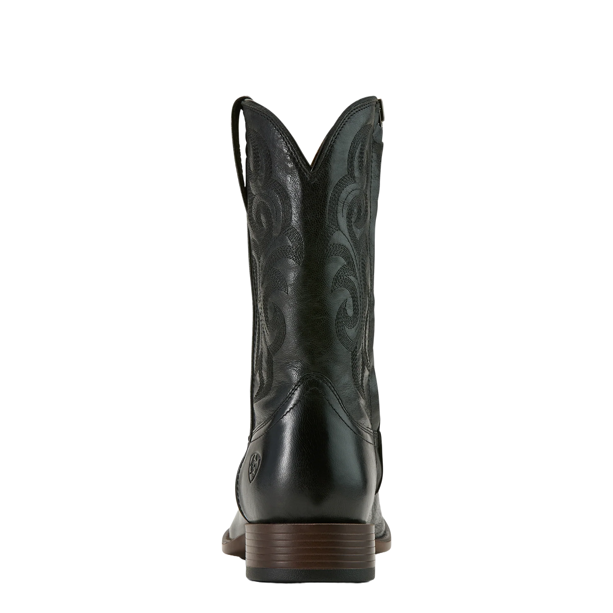 Men's Ariat Bodie Square Toe Western Boot-Iron Black