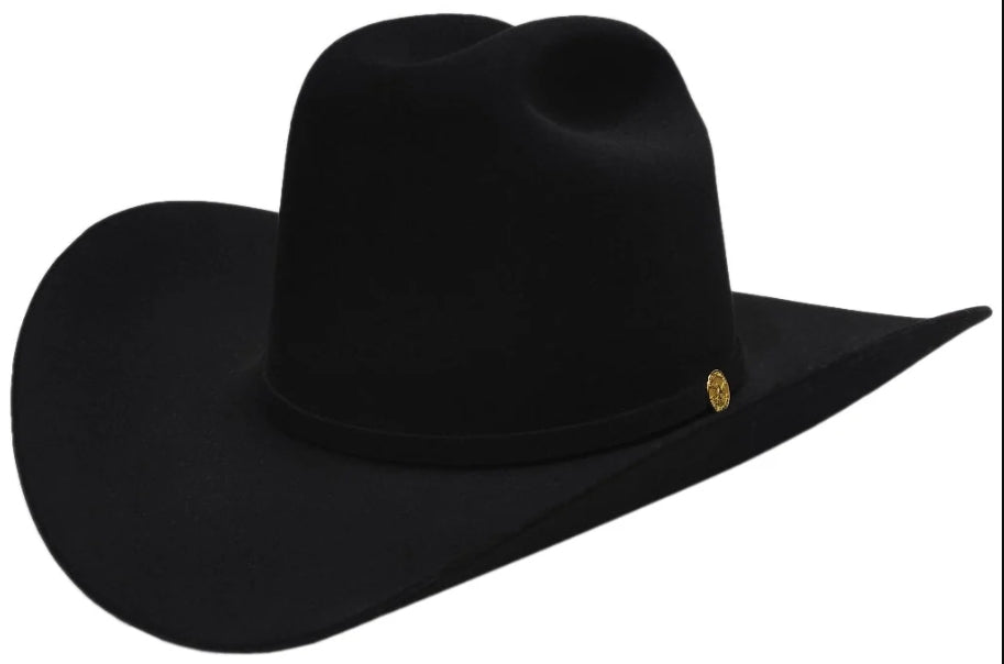 Stetson Black 100X Golden Eagle Cowboy Hat