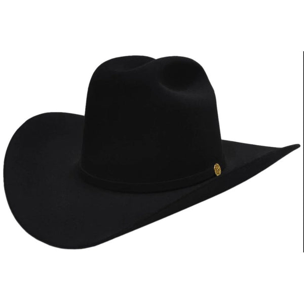 Stetson Black 100X Golden Eagle Cowboy Hat