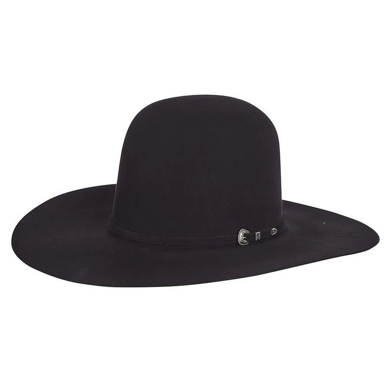 30x Rodeo King Black Beaver Felt Hat