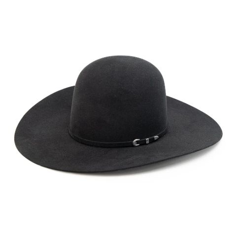 10x Rodeo King Black Beaver Felt Hat