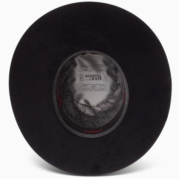 Resistol 8X Kodiak Black Fur Felt Open Crown - CWesternwear