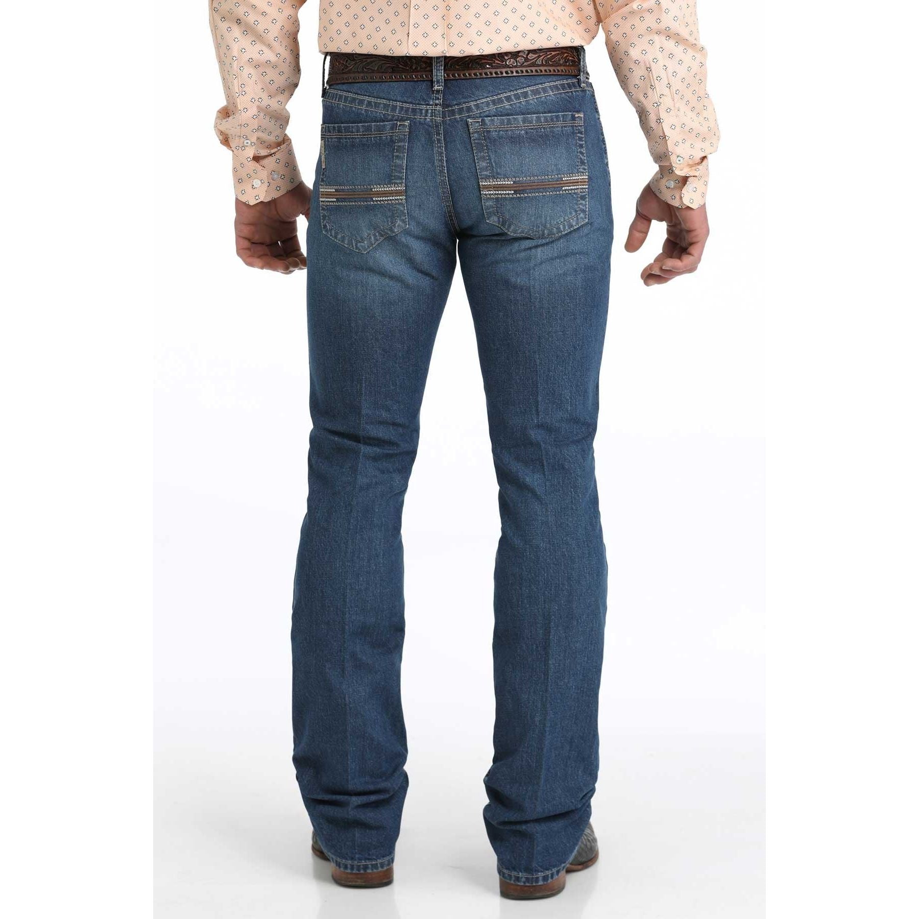 Men's Cinch Slim Fit Ian Jean-Medium Stone