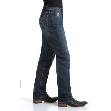 MEN'S CINCH SLIM FIT SILVER LABEL JEAN - Dark Stonewash