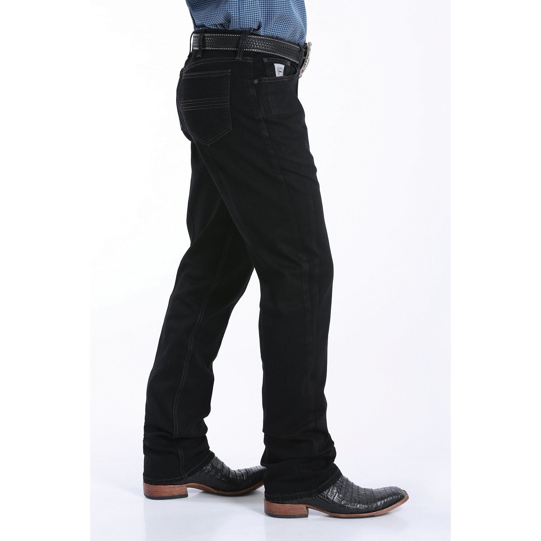 MEN'S CINCH SLIM FIT SILVER LABEL - BLACK