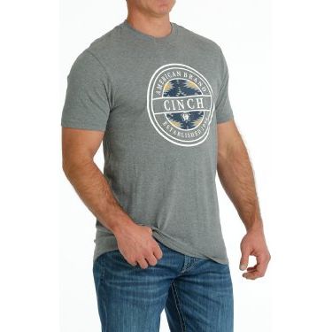 MEN'S CINCH AMERICAN BRAND CINCH TEE - GRAY