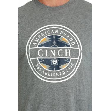 MEN'S CINCH AMERICAN BRAND CINCH TEE - GRAY