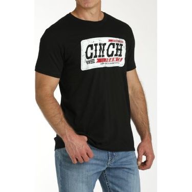 MEN'S CINCH TEE -BLACK