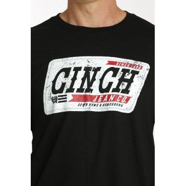 MEN'S CINCH TEE -BLACK