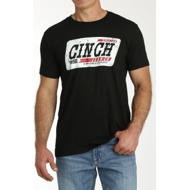 MEN'S CINCH TEE -BLACK