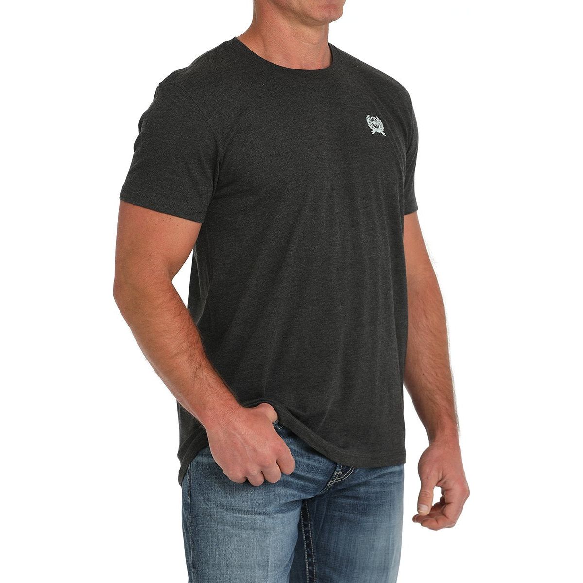 MEN'S CINCH LOGO TEE - BLACK