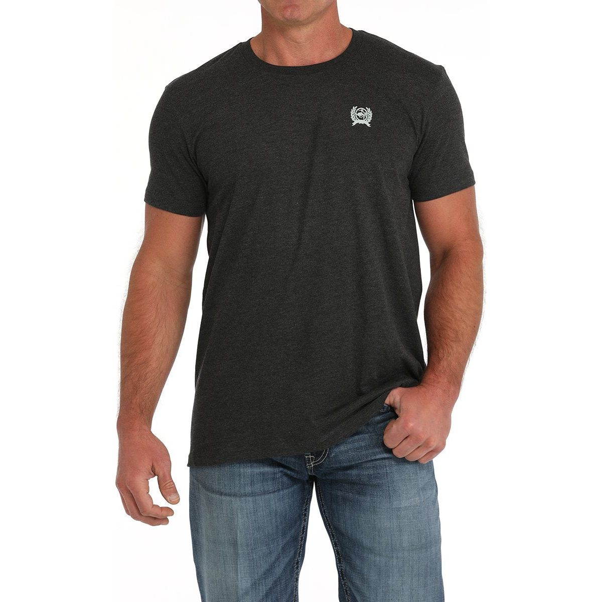 MEN'S CINCH LOGO TEE - BLACK