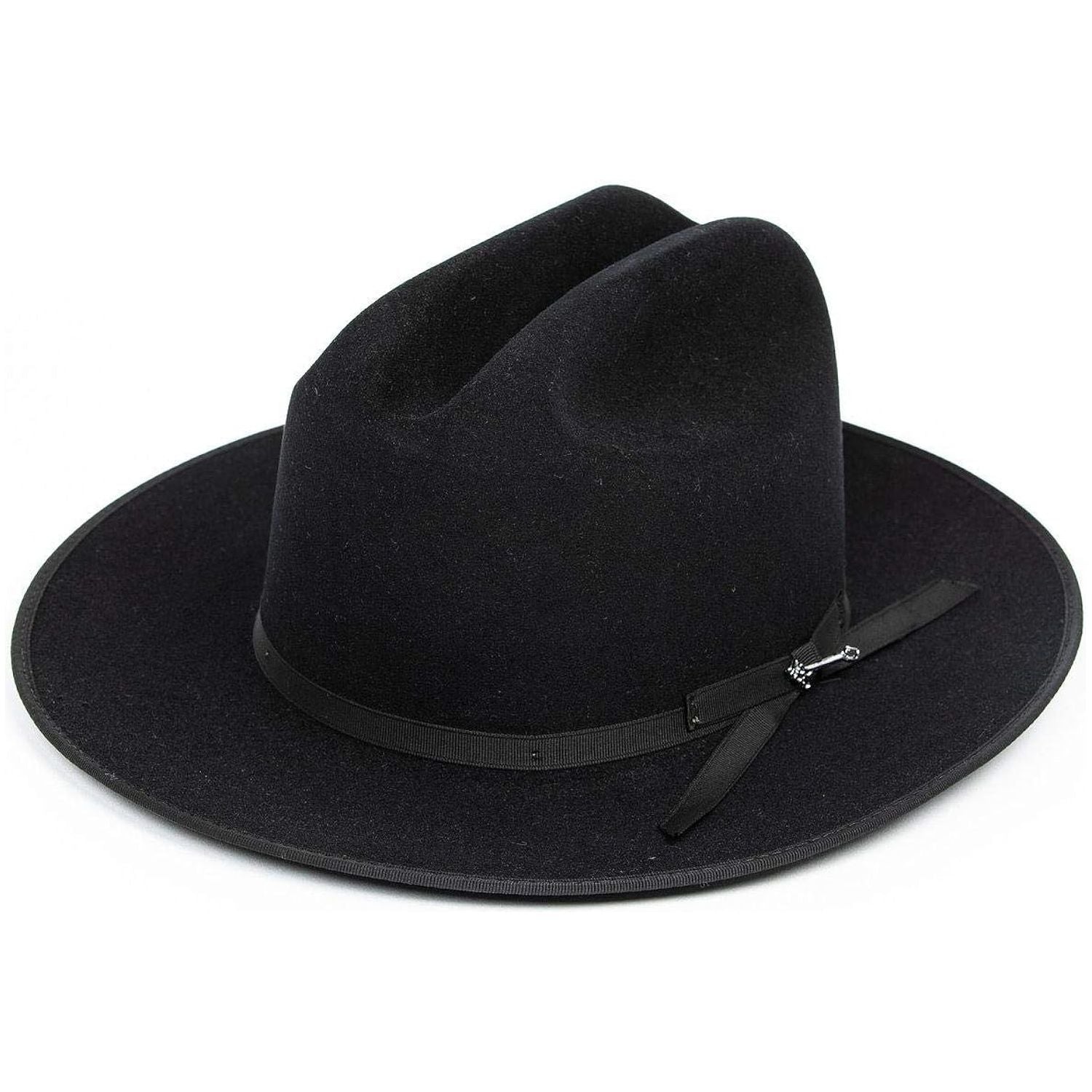 Stetson Open Road Black 6X Beaver Felt Hat