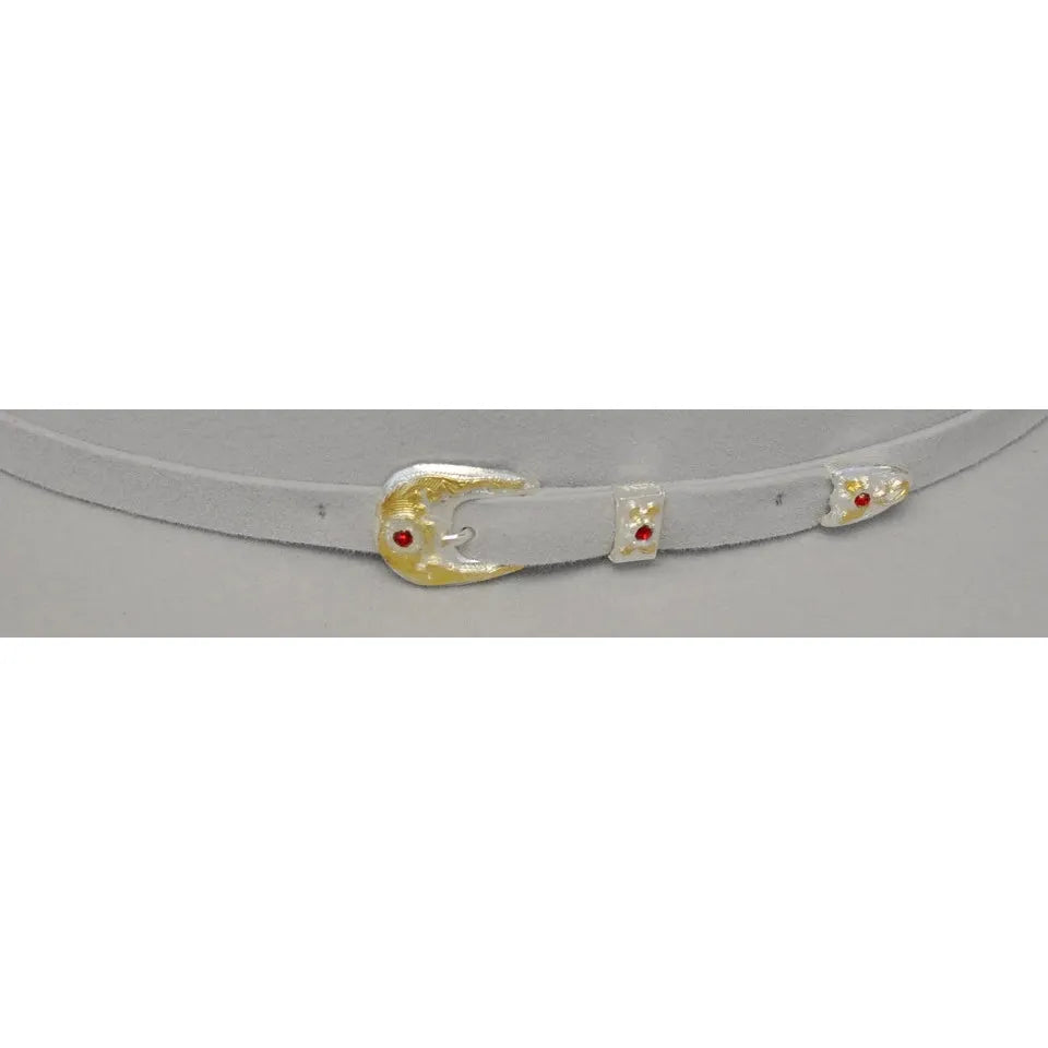 6X Larry Mahan's Platinum REAL Beaver Fur Felt Western Cowboy Hat - CWesternwear