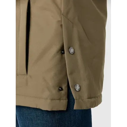 Men's Cinch Hooded Barn Coat-Brown
