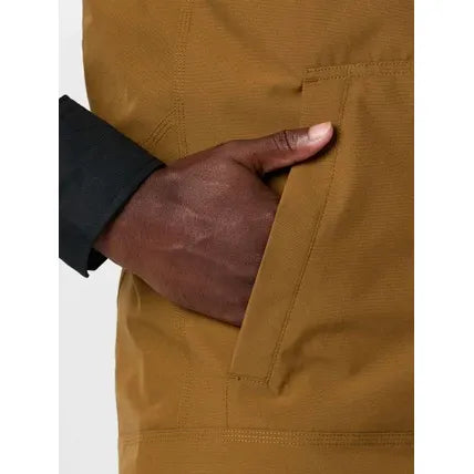 Men's Cinch Canvas Quilted Polyfill Lined Vest-Brown