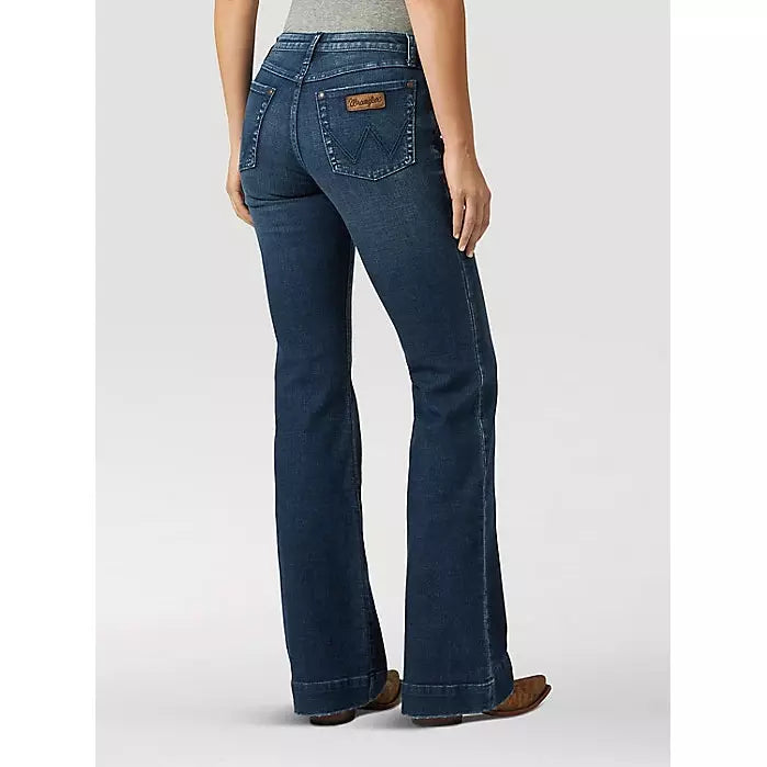 WOMEN'S WRANGLER RETRO® MAE WIDE LEG TROUSER JEAN IN SOPHIA