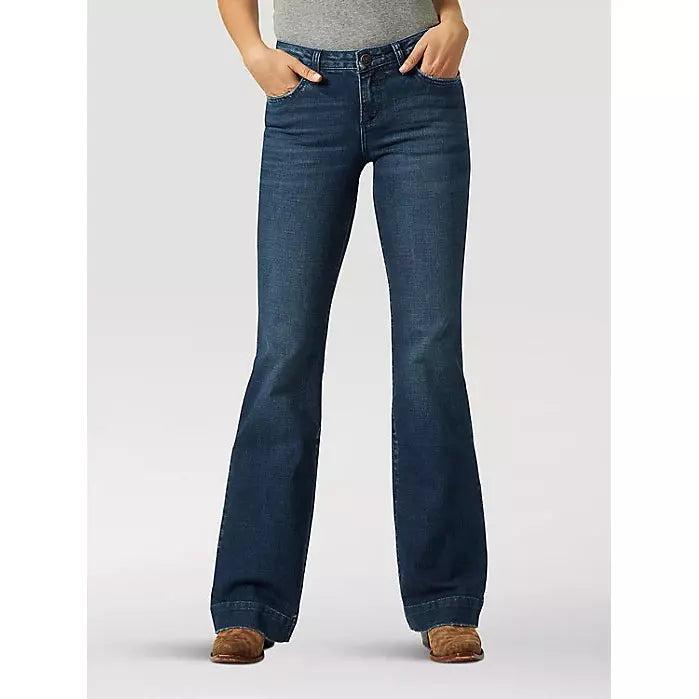 WOMEN'S WRANGLER RETRO® MAE WIDE LEG TROUSER JEAN IN SOPHIA