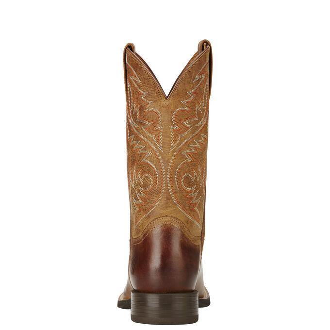 Ariat Sport Herdsman Western Cowboy Brown Boot - CWesternwear