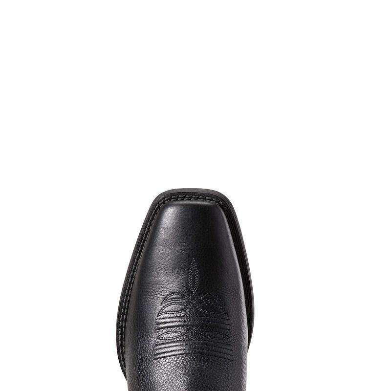 Ariat Sport Herdsman Western Boot Black Deertan - CWesternwear