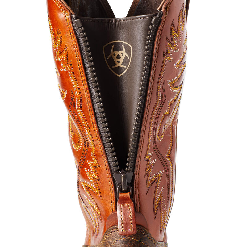 Ariat Hybrid Sole Big Boy Western Dark Brown Boot