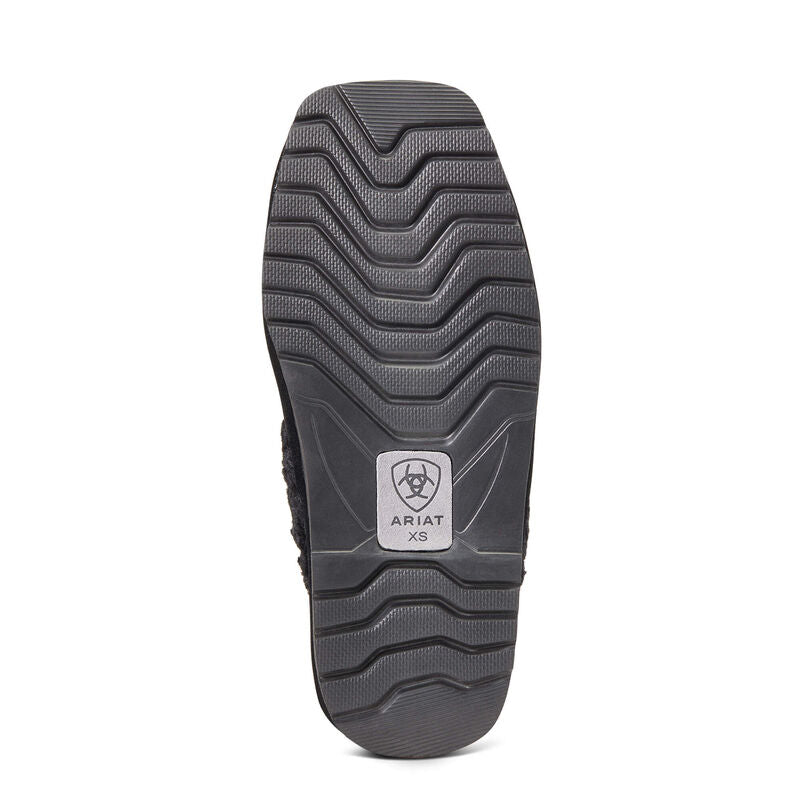 Women's Ariat Jackie Square Toe Slipper-Black