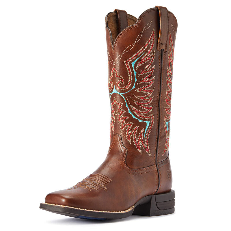 Ariat Women's Rockdale Western Boot - Distressed Brown