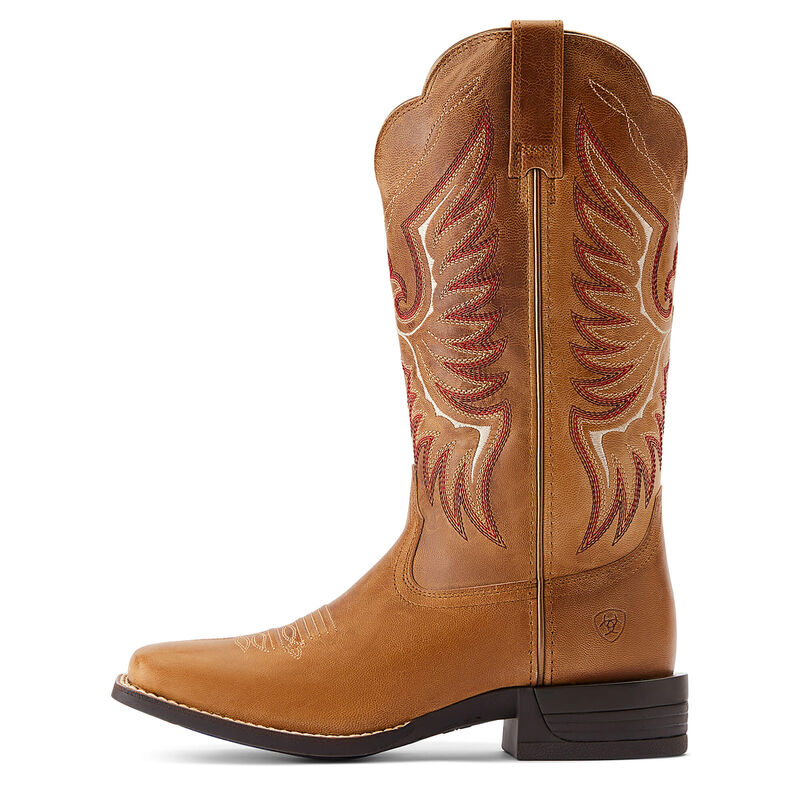 Women's Ariat Rockdale Western Boot - Almond Buff