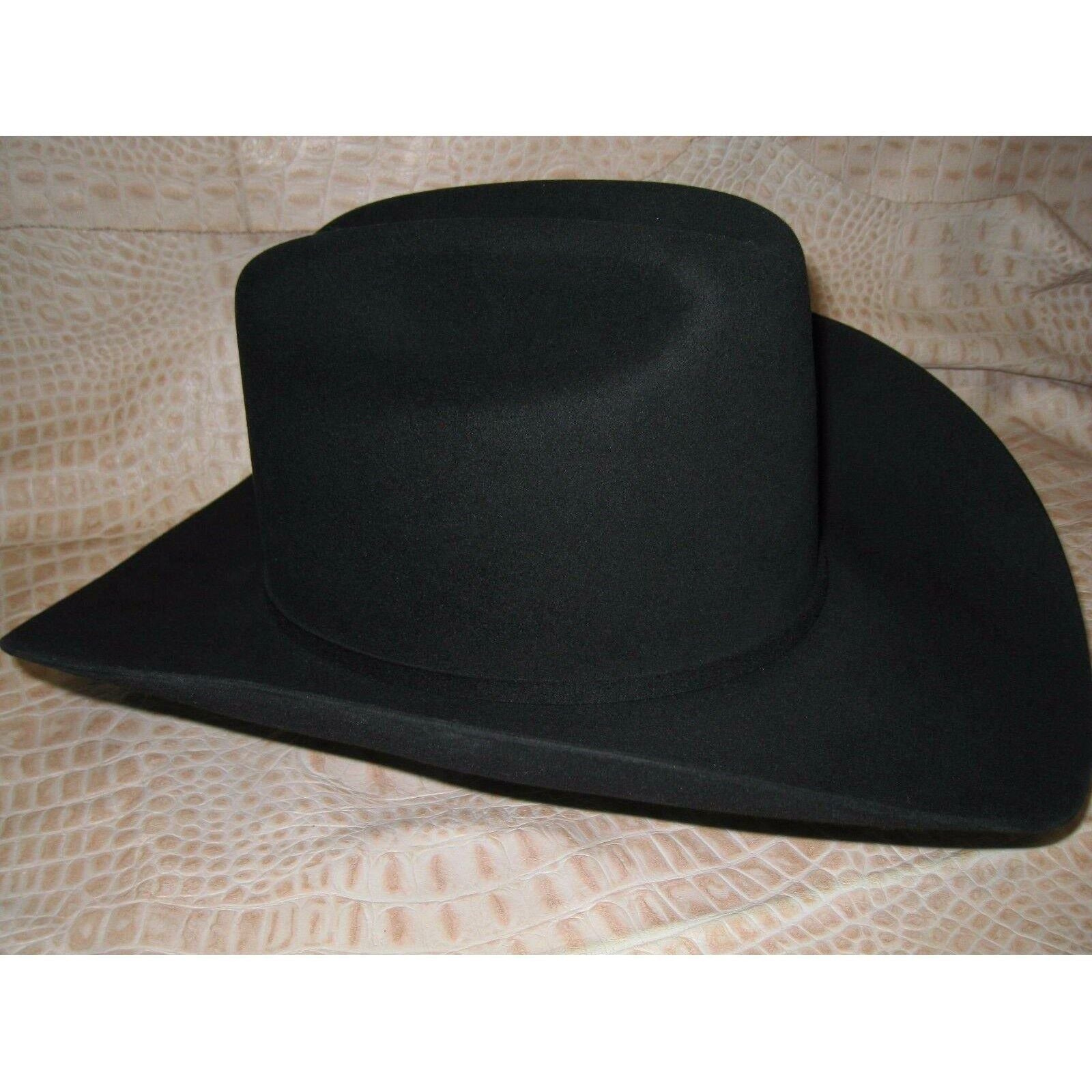 New Stetson Western Wear Cowboy 100x Black El Presidente Beaver & Cashmere Hat - CWesternwear