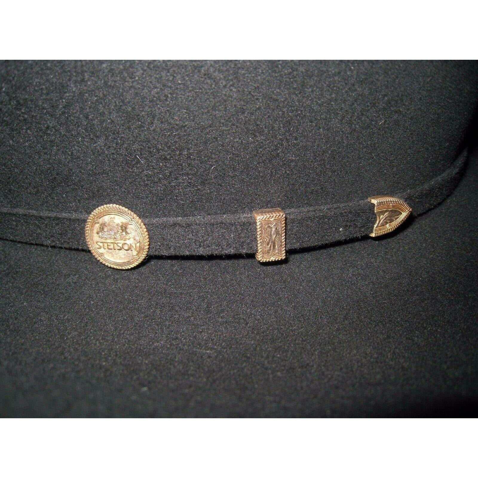 New Stetson Western Wear Cowboy 100x Black El Presidente Beaver & Cashmere Hat - CWesternwear