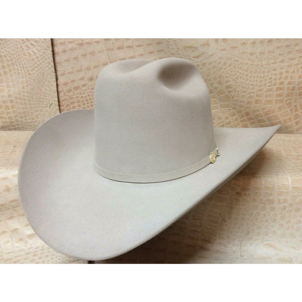 Stetson Western Wear Cowboy 100x Mist Grey El Presidente Beaver & Cashmere Hat