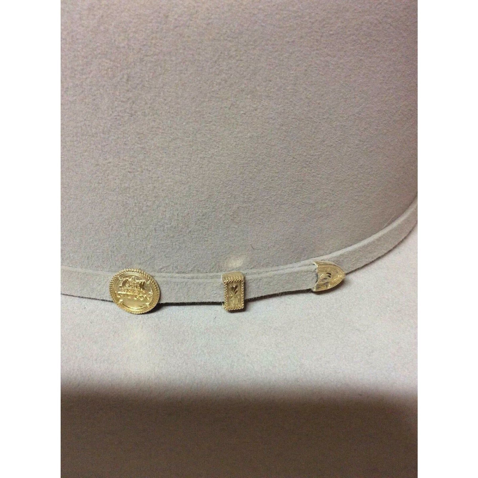 Stetson Western Wear Cowboy 100x Mist Grey El Presidente Beaver & Cashmere Hat - CWesternwear