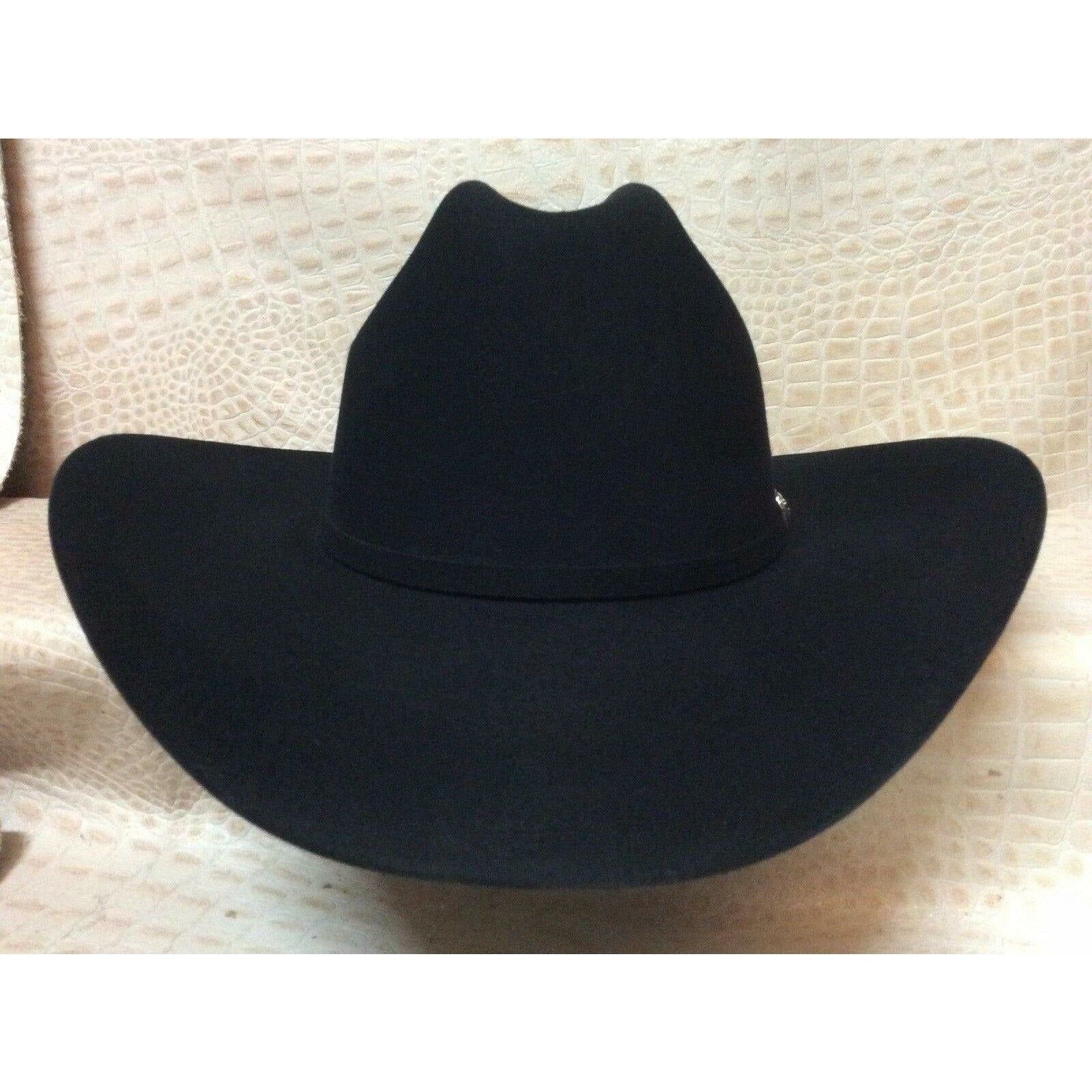 New Stetson Shasta Black 10X Beaver Fur Felt Cowboy Hat - CWesternwear