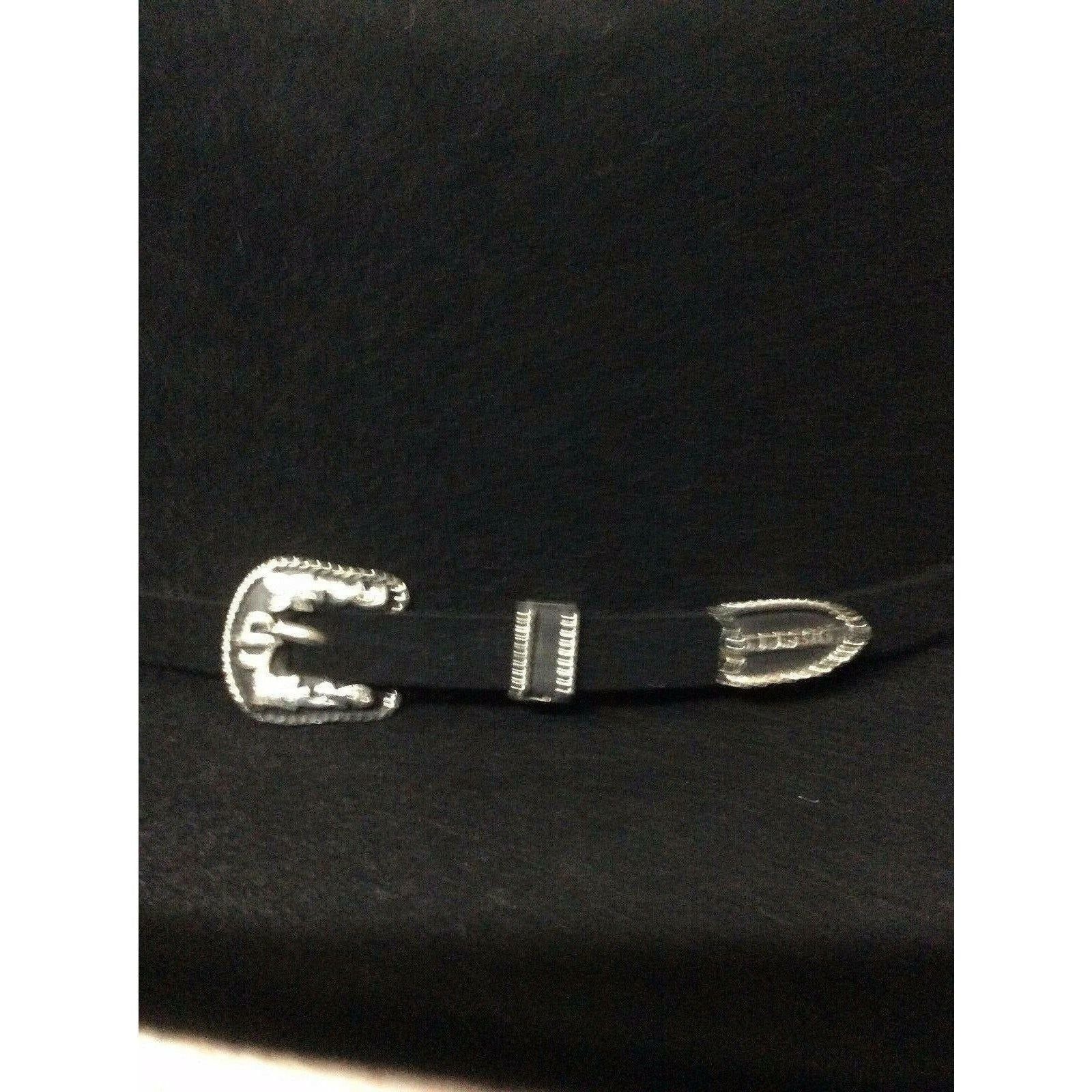 New Stetson Skyline Black 6X Beaver Fur Felt Western Rodeo Riding Cowboy Hat - CWesternwear