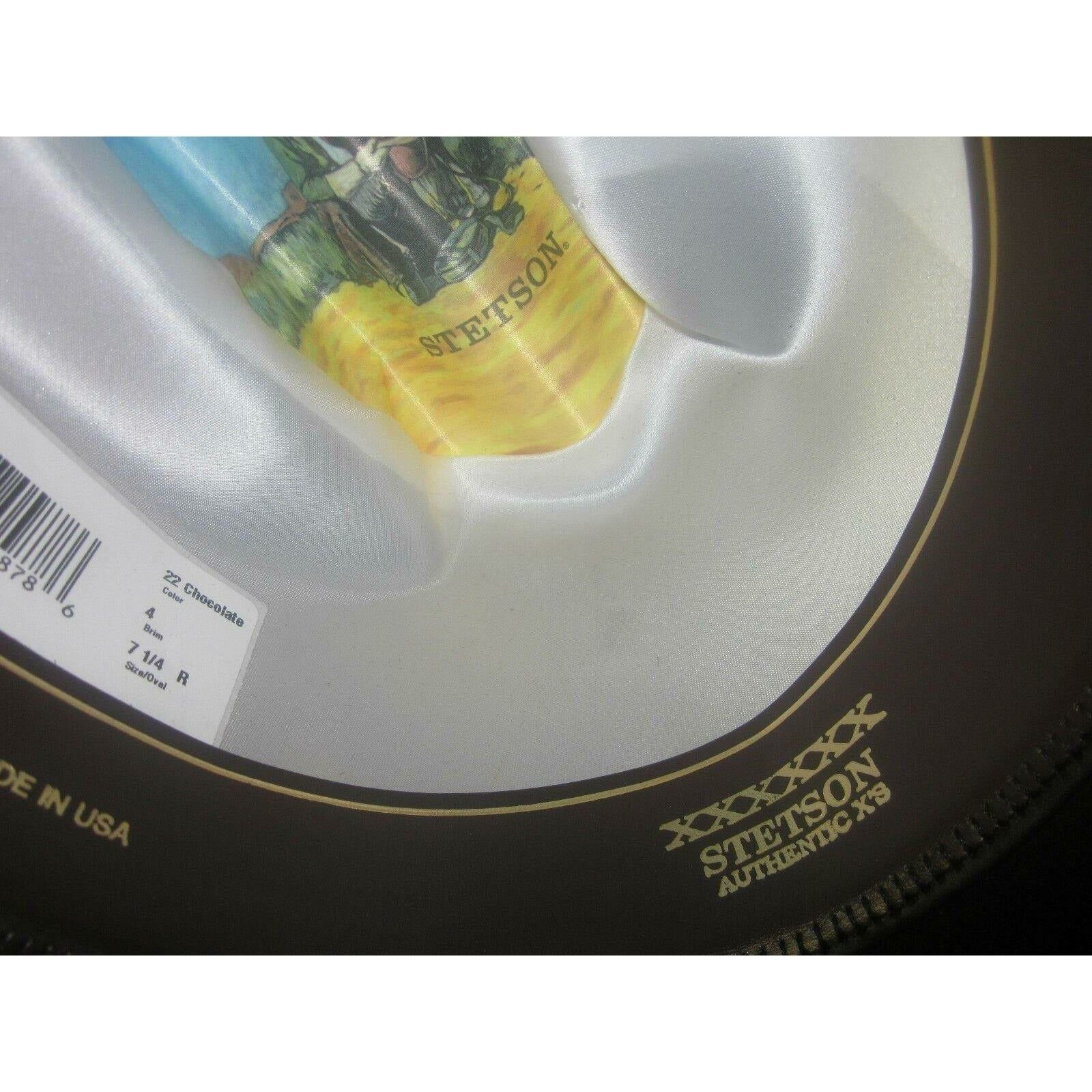 Stetson Rancher Chocolate 6X Beaver Fur Felt Western Cowboy Hat - CWesternwear