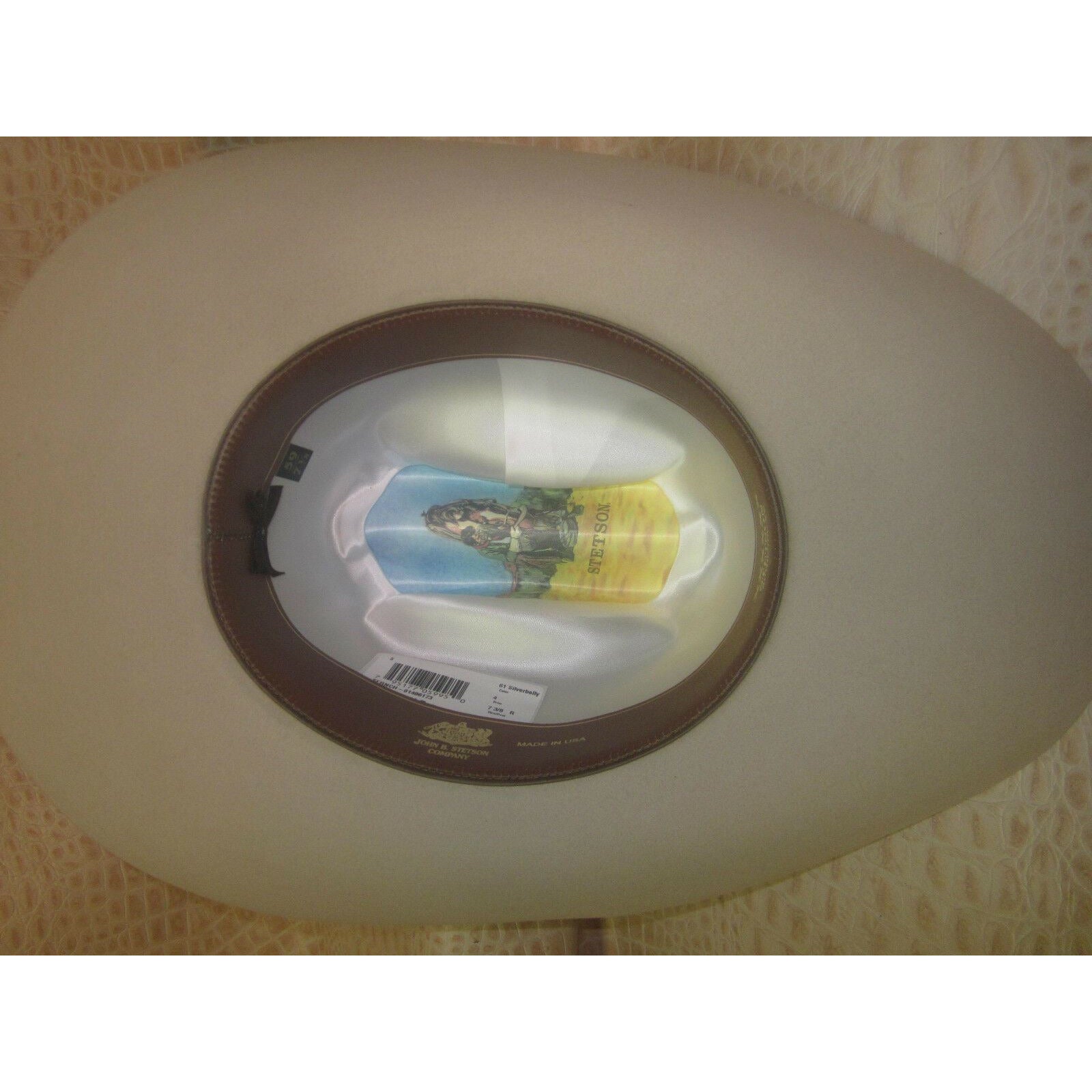 Stetson Rancher 6X Silverbelly Beaver Fur Felt Western Cowboy Hat - CWesternwear