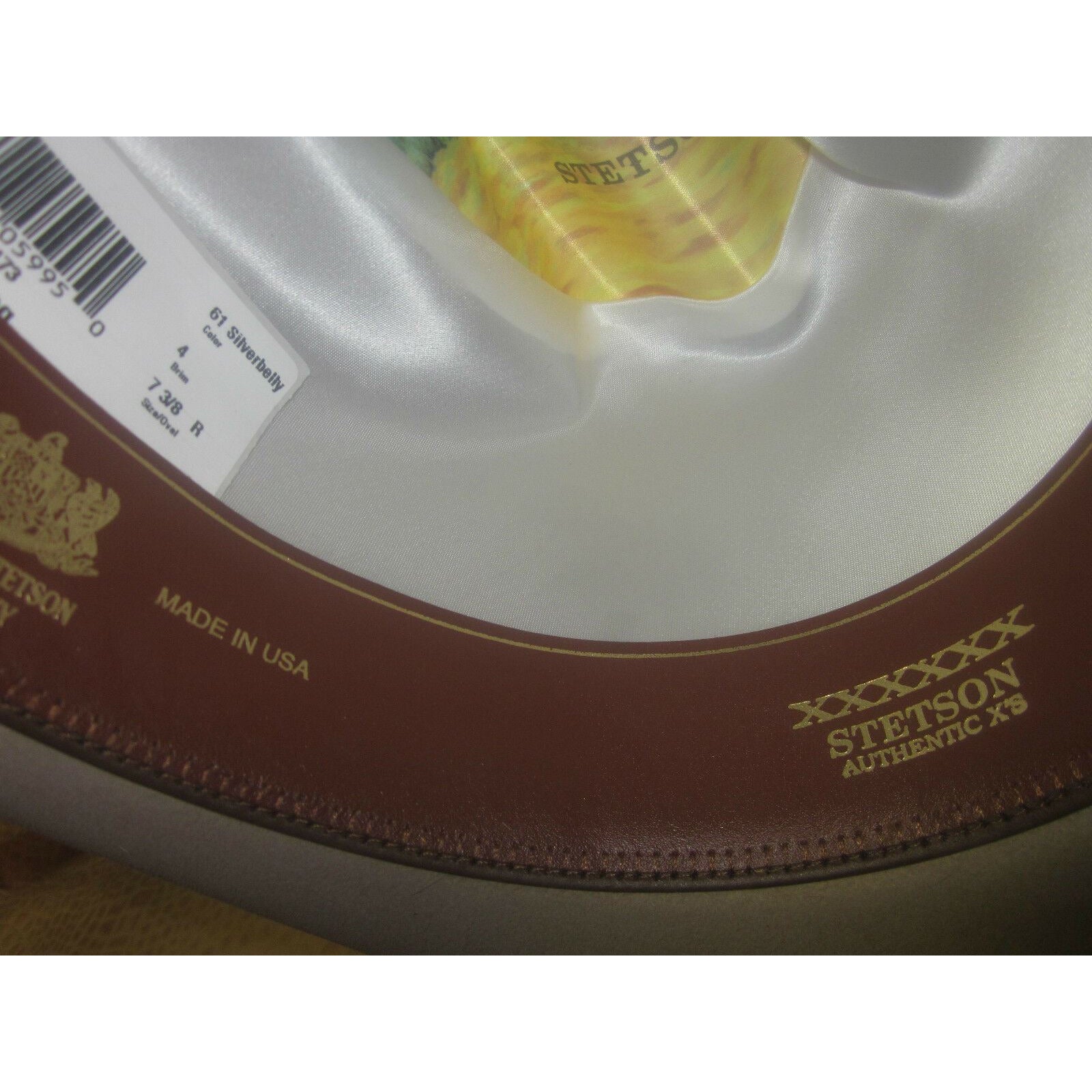 Stetson Rancher 6X Silverbelly Beaver Fur Felt Western Cowboy Hat - CWesternwear