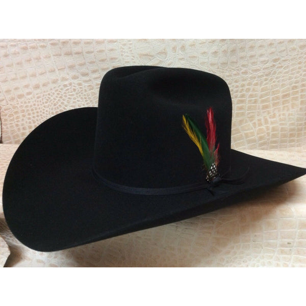Stetson Rancher Black 6X Beaver Fur Felt Western Cowboy Hat