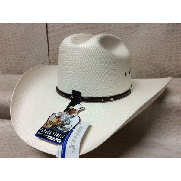 Resistol 10X George Strait Collection Palo Duro Rodeo Western Cowboy Straw Hat