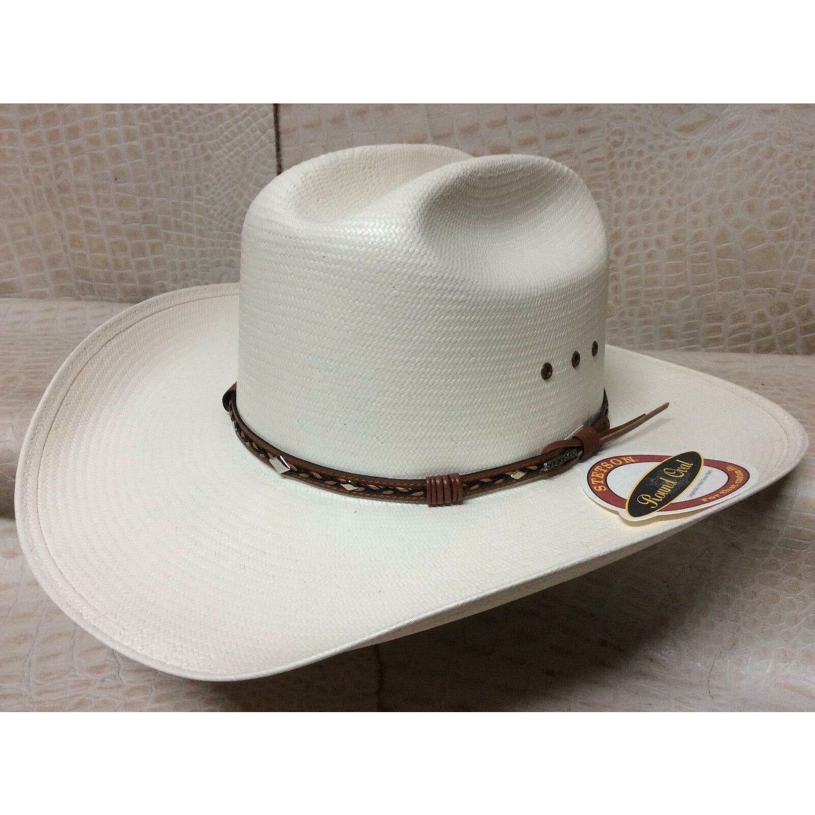 Stetson 8x Ocala Western Classic Cowboy Straw Hat 4 Inch Brim - CWesternwear