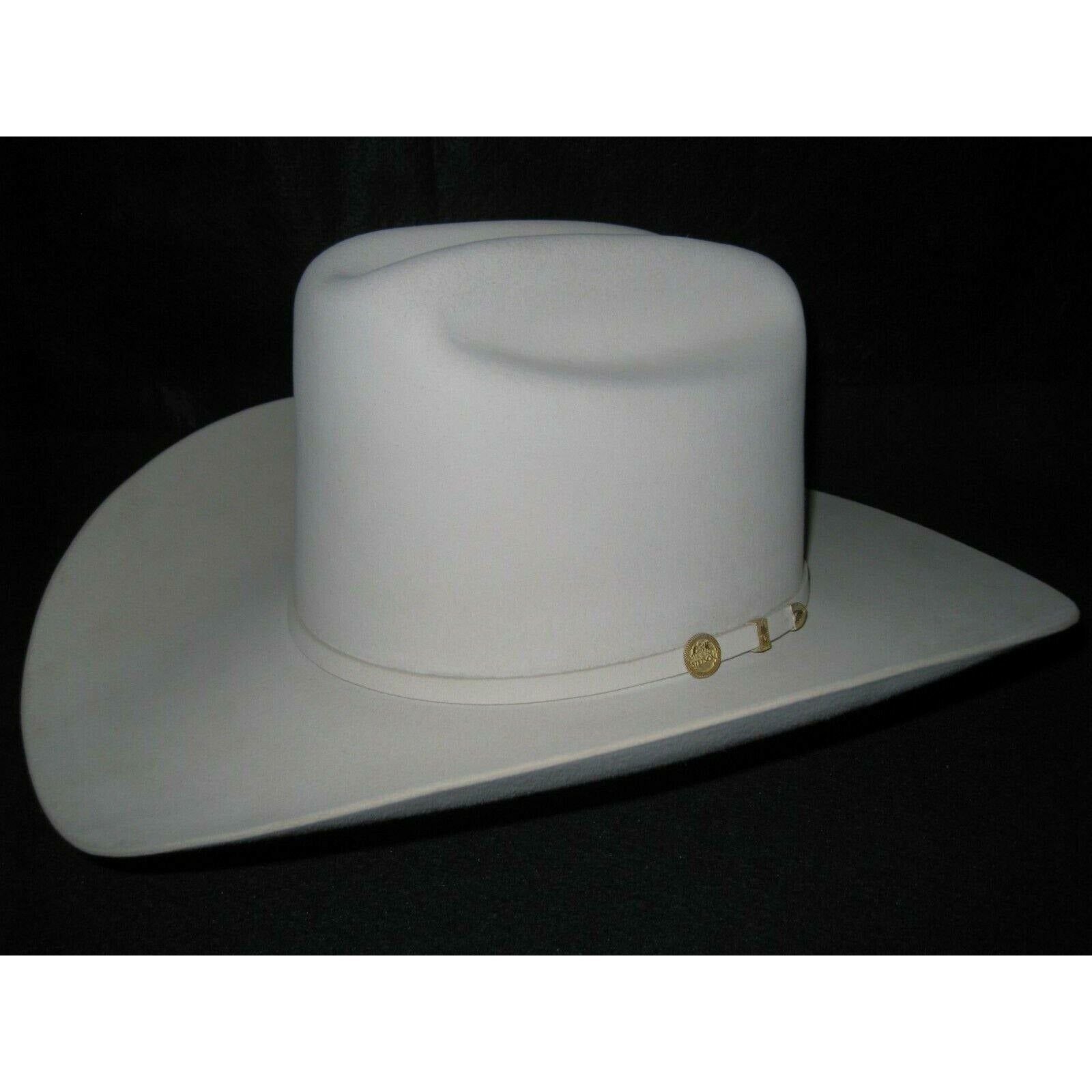 Stetson 100x Silverbelly El Presidente Beaver & Cashmere Western Cowboy Hat - CWesternwear