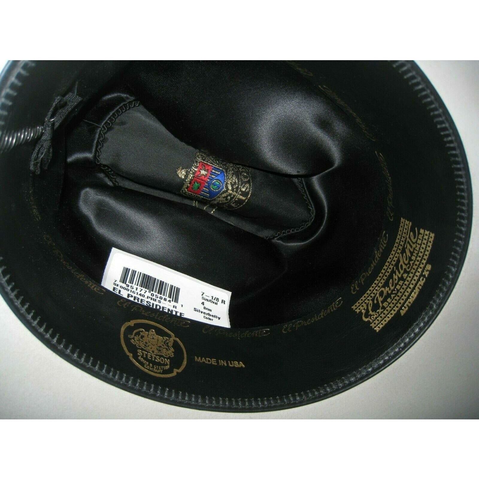 Stetson 100x Silverbelly El Presidente Beaver & Cashmere Western Cowboy Hat - CWesternwear