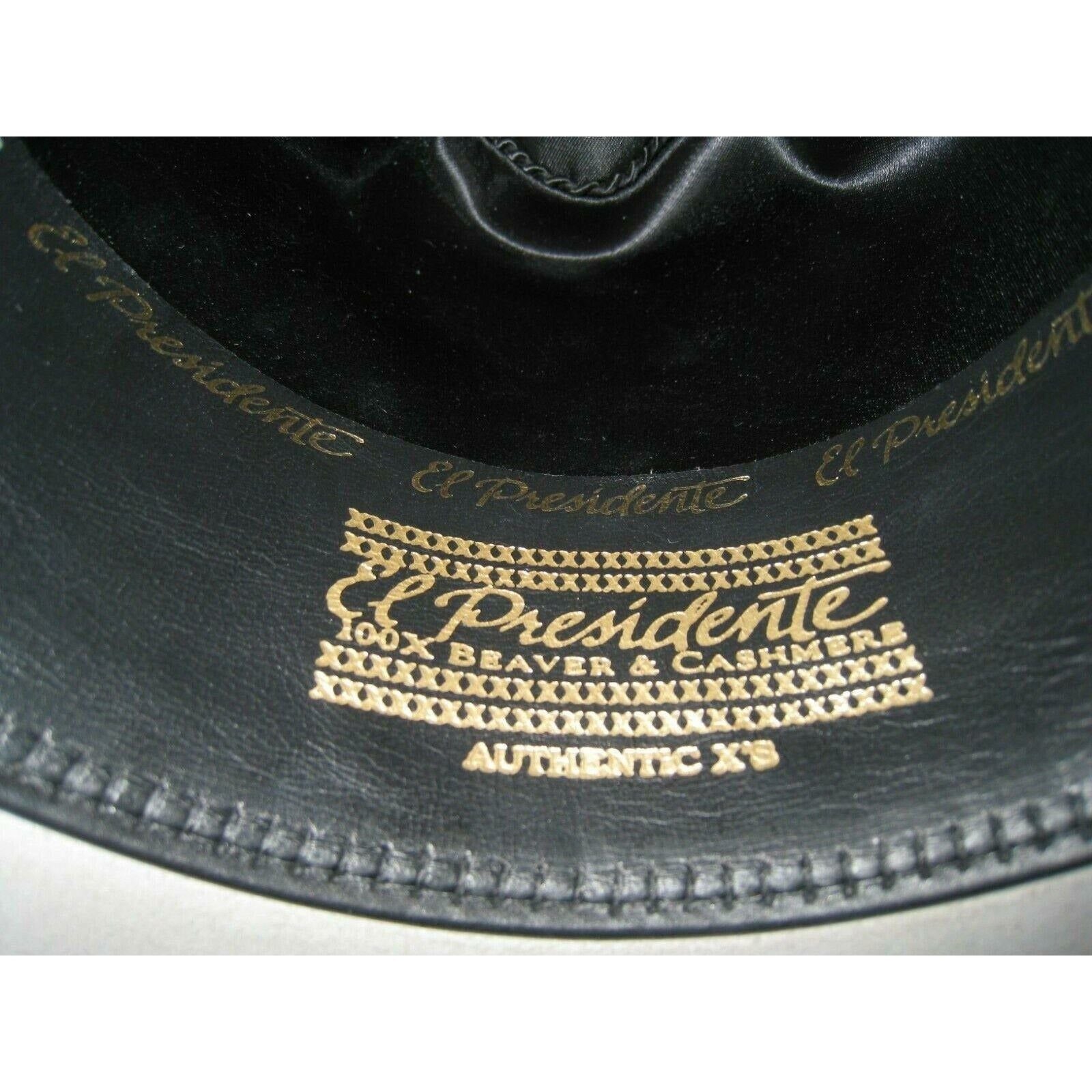 Stetson 100x Silverbelly El Presidente Beaver & Cashmere Western Cowboy Hat - CWesternwear