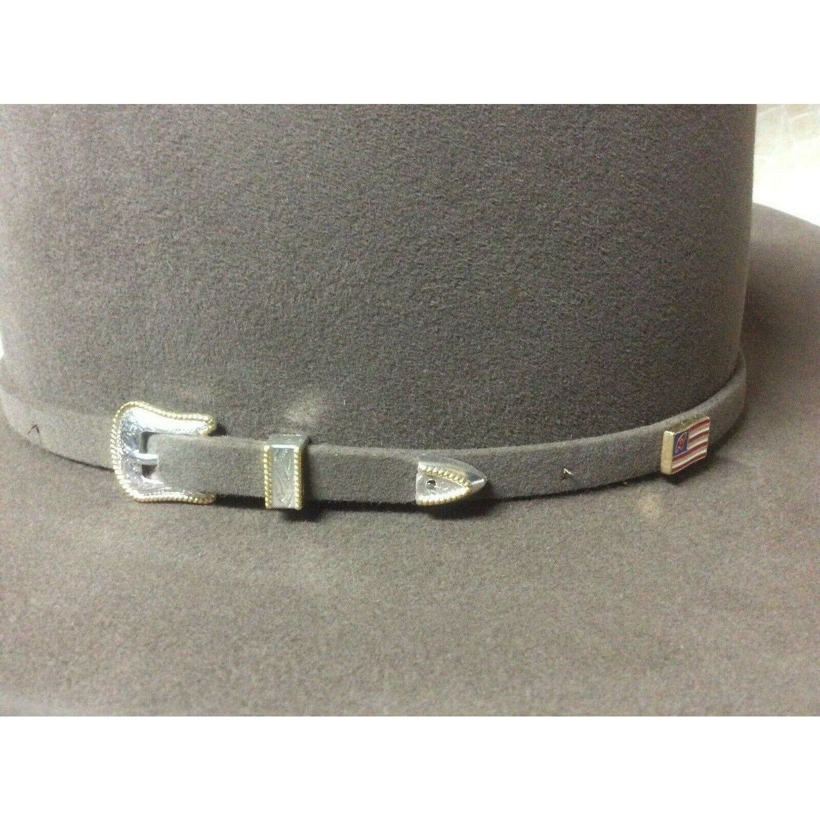 American Hat Co. Pecan 10X Beaver Fur Felt Cowboy Hat Western Rodeo - CWesternwear