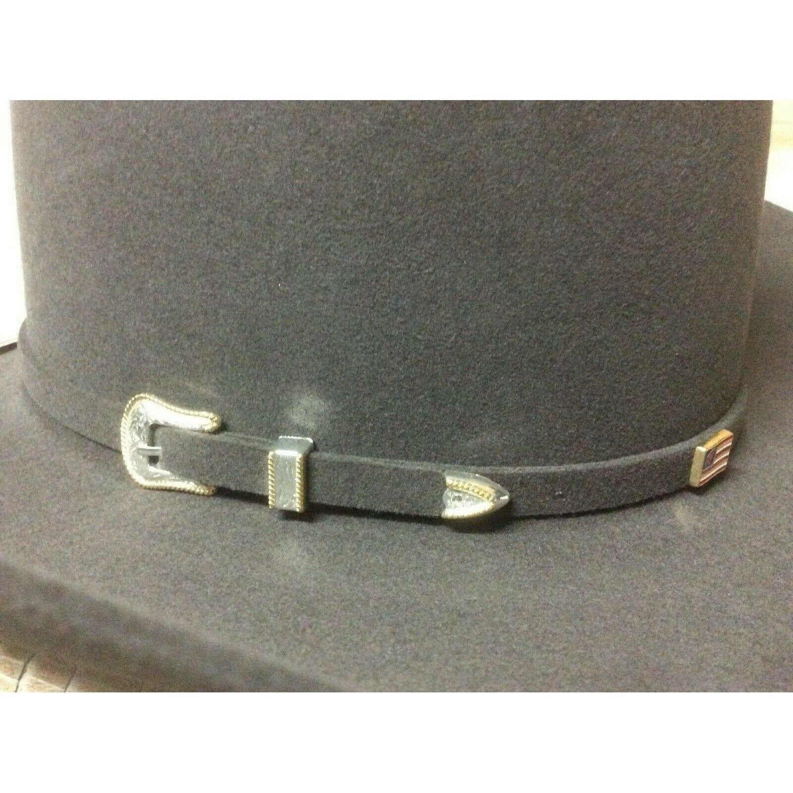 American Hat Co. Steel 10X Beaver Fur Felt Cowboy Hat Western Rodeo - CWesternwear