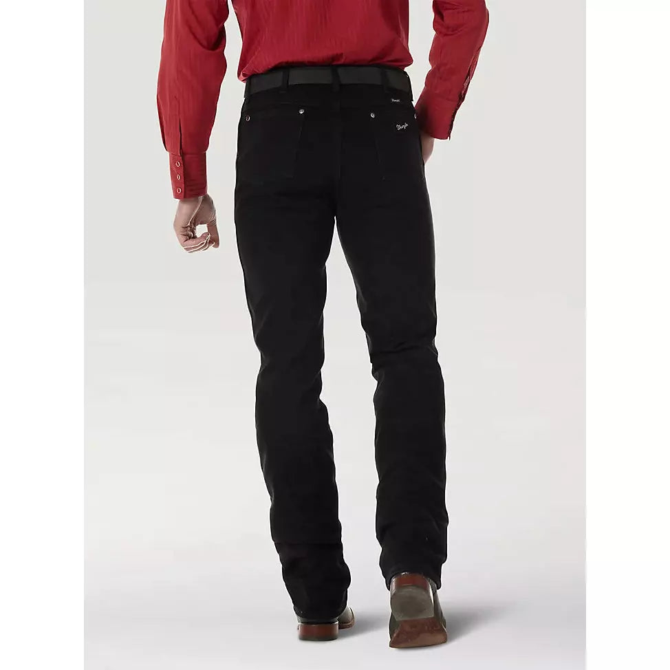 WRANGLER® COWBOY CUT® SILVER EDITION SLIM FIT BLACK JEAN - CWesternwear