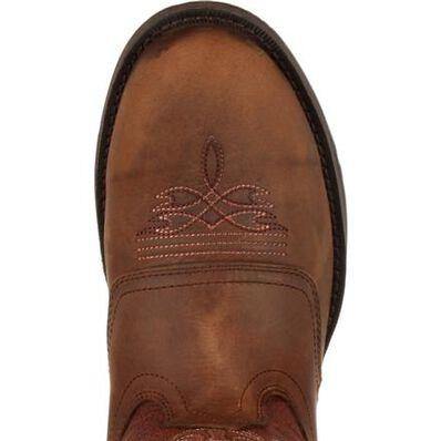 MENS REBEL™ BY DURANGO® BROWN SADDLE WESTERN BOOT - CWesternwear