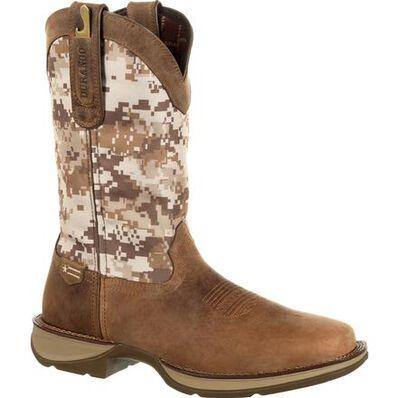 MENS REBEL™ BY DURANGO® DESERT CAMO PULL-ON WESTERN BOOT - CWesternwear