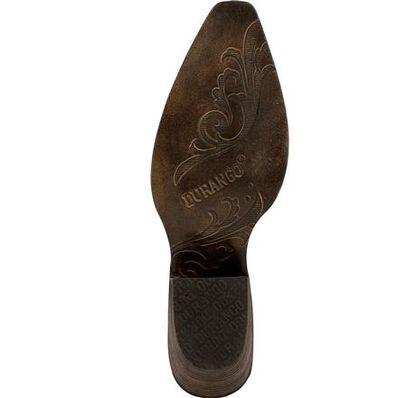 CRUSH™ BY DURANGO® WOMEN'S DARK CHESTNUT WESTERN BOOTIE