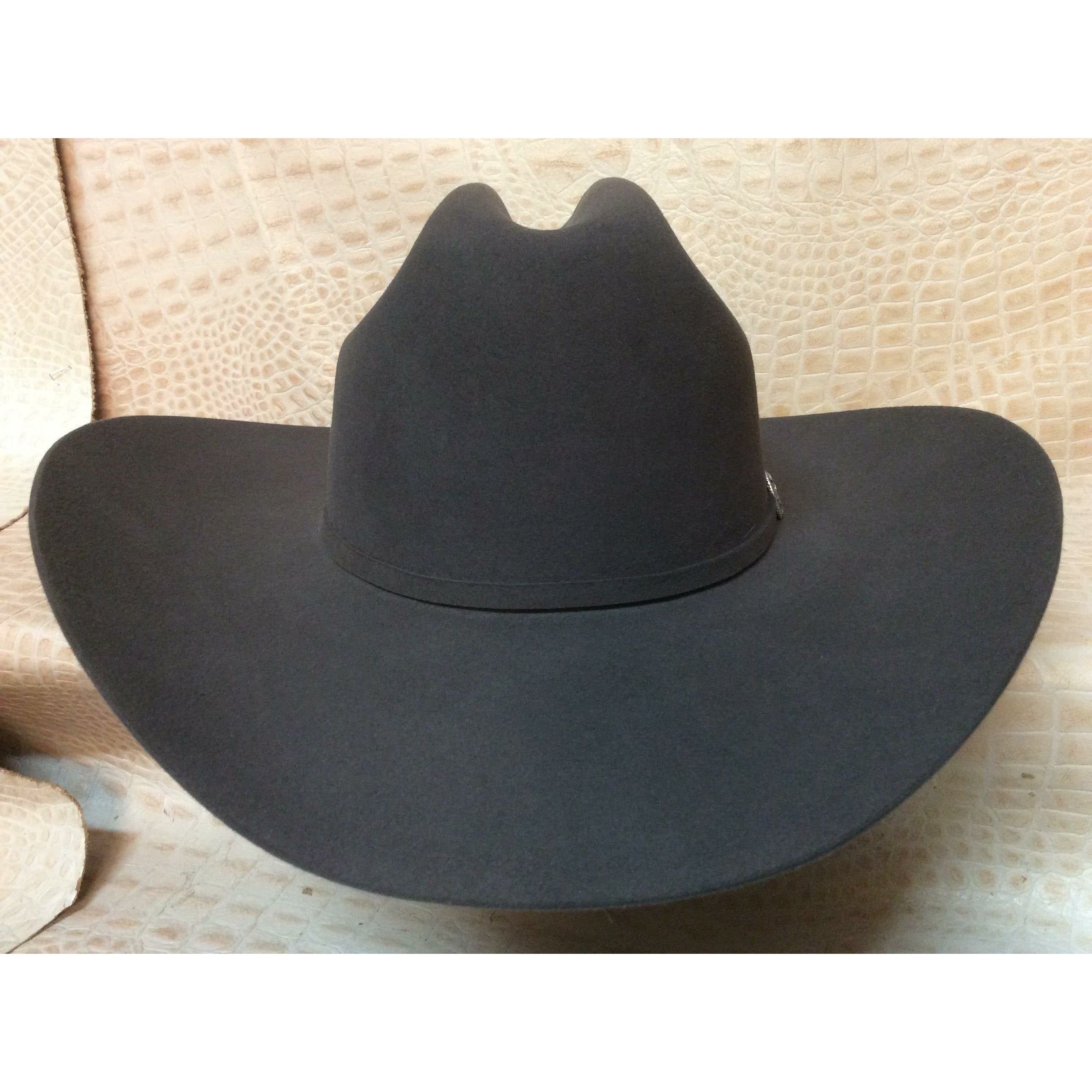 New Stetson Skyline Granite Grey 6X Beaver Fur Felt Western Rodeo Cowboy Hat - CWesternwear